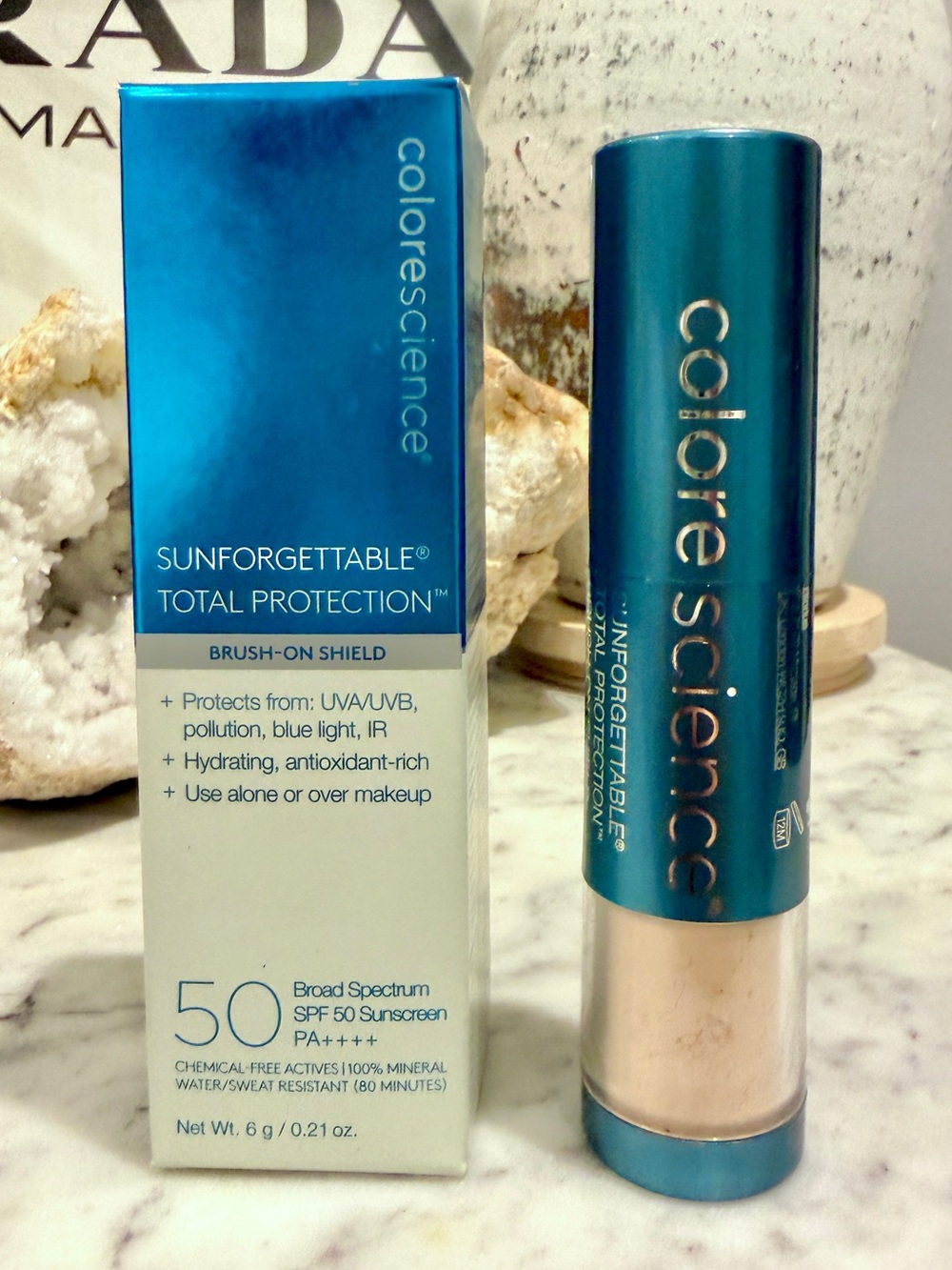 *NIB* Colorescience Sunforgettable Sunscreen Total Protection Brush-On SPF 50